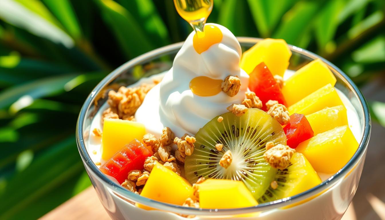 Bowl Tropical con Yogur y Granola