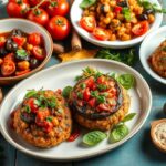 Hamburguesas de Garbanzos al Horno