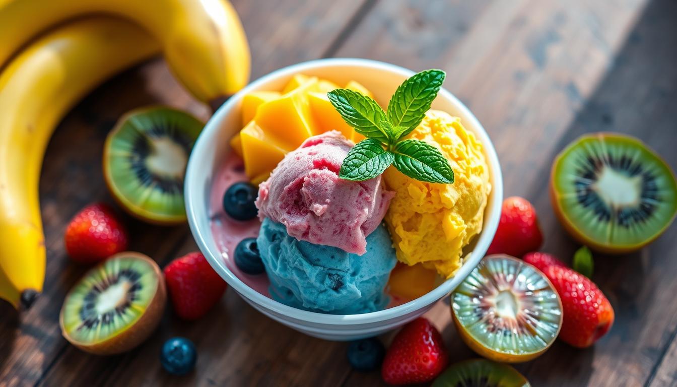 Helado Casero de Fruta