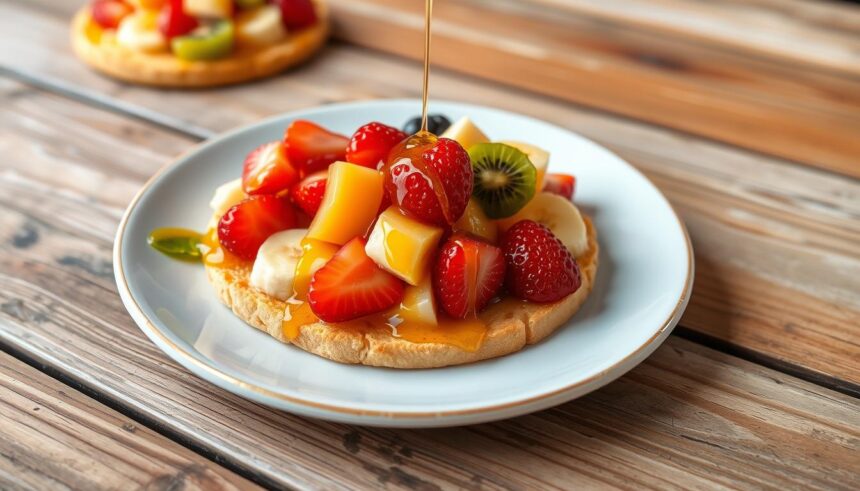 Tostadas Dulces con Frutas y Miel